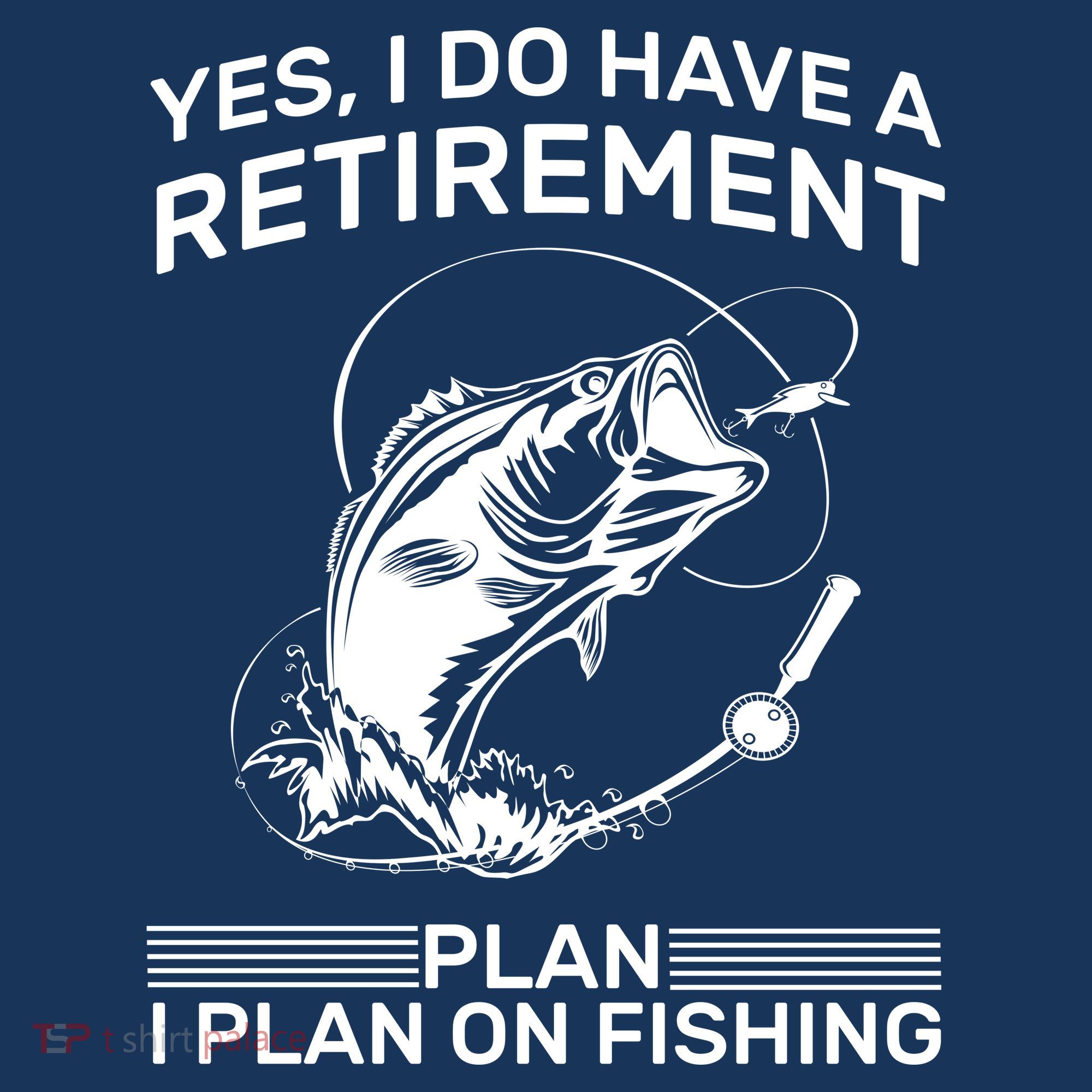 Retirement Plan Fishing Visor