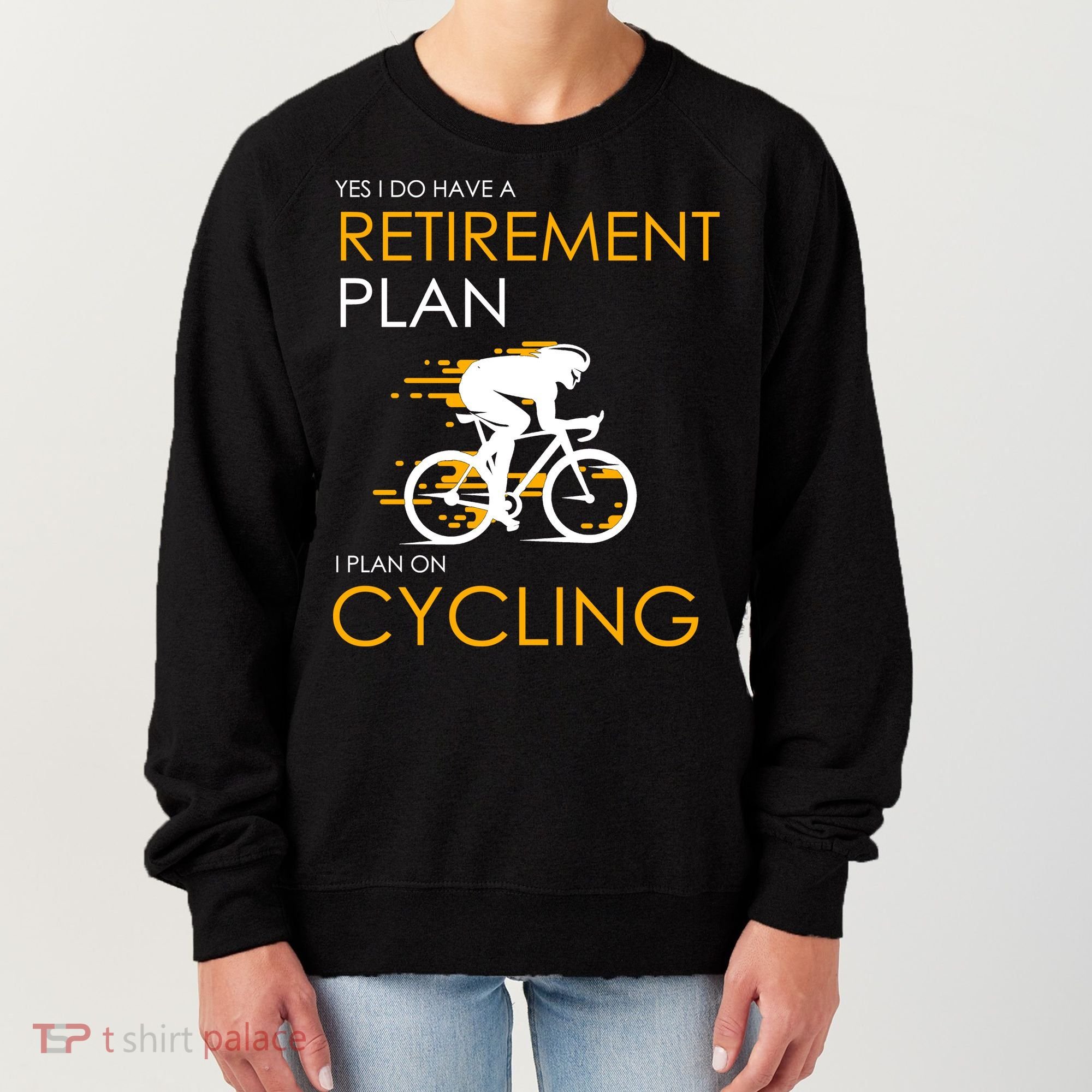 Retirement Plan On Cycling Women's Sweatshirt