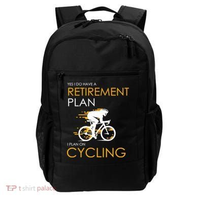 Retirement Plan On Cycling Backpack