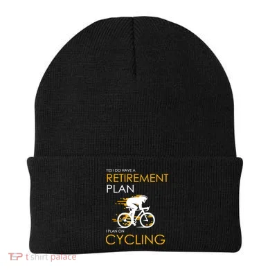Retirement Plan On Cycling Beanie