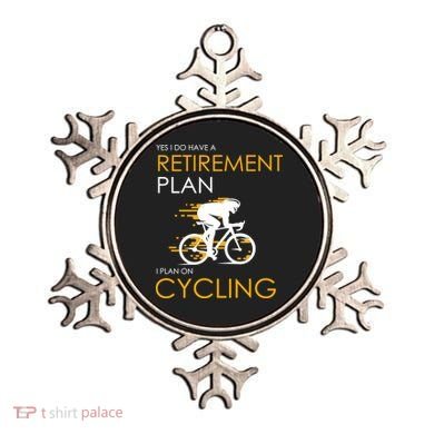 Retirement Plan On Cycling Ornament