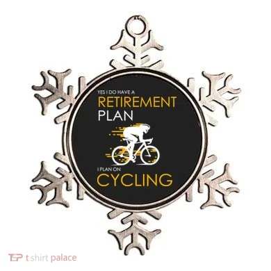 Retirement Plan On Cycling Ornament