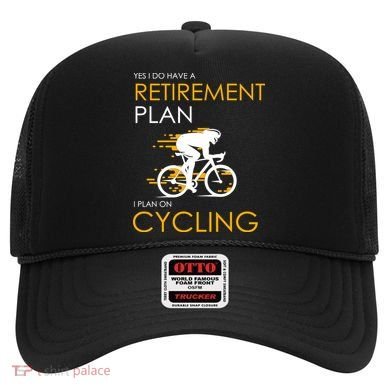 Retirement Plan On Cycling Hat
