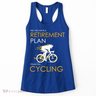 Retirement Plan On Cycling Women's Tank Top