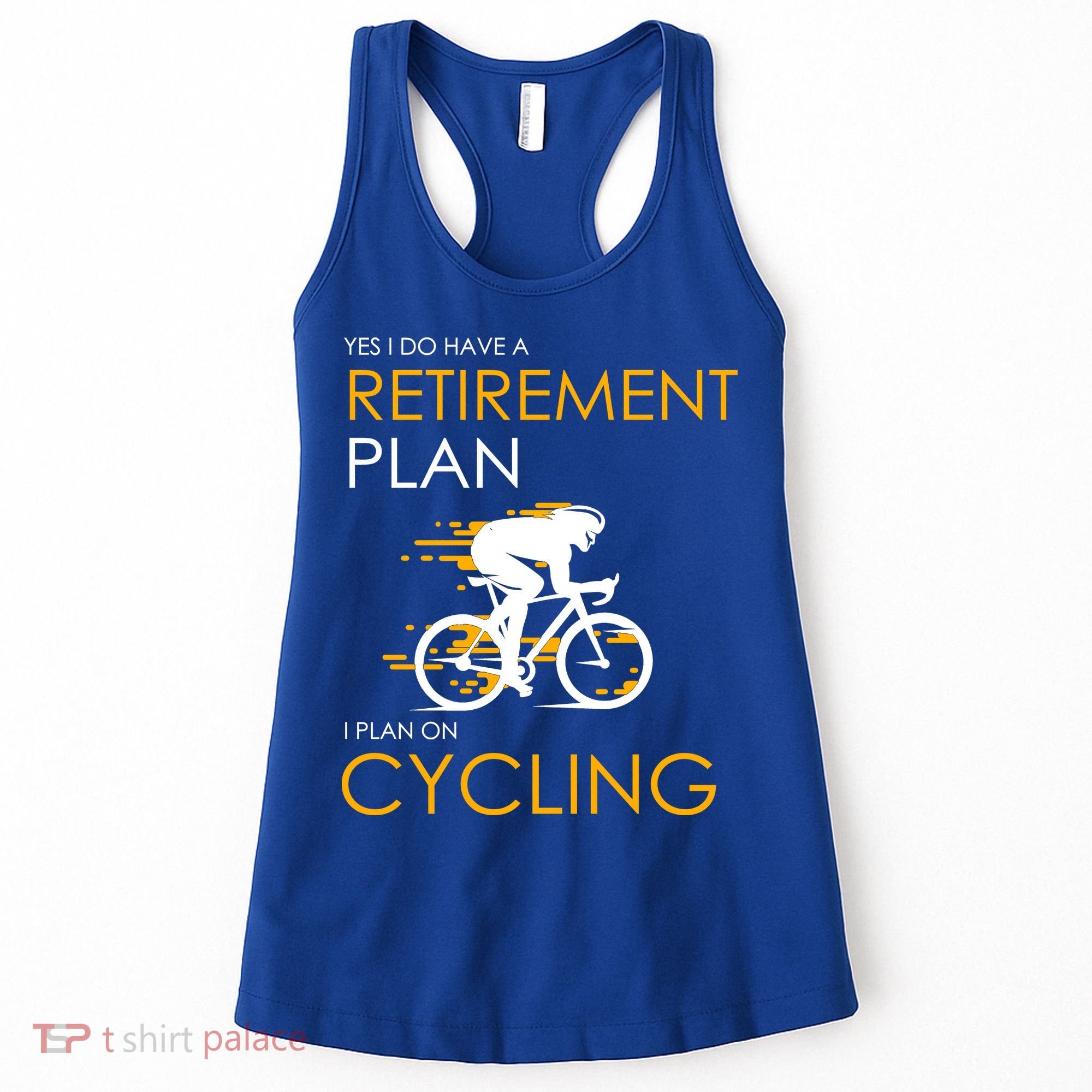 Retirement Plan On Cycling Women's Tank Top