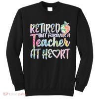 Retried But Forever A Teacher At Heart Sweatshirt thumb 0