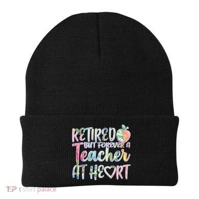 Retried But Forever A Teacher At Heart Beanie