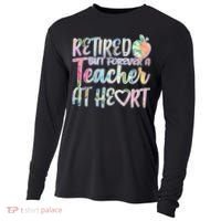 Retried But Forever A Teacher At Heart Cooling Performance Long Sleeve Crew thumb 0