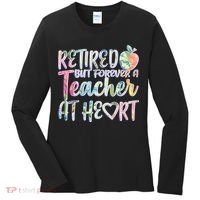Retried But Forever A Teacher At Heart Women's Long Sleeve Shirt thumb 0
