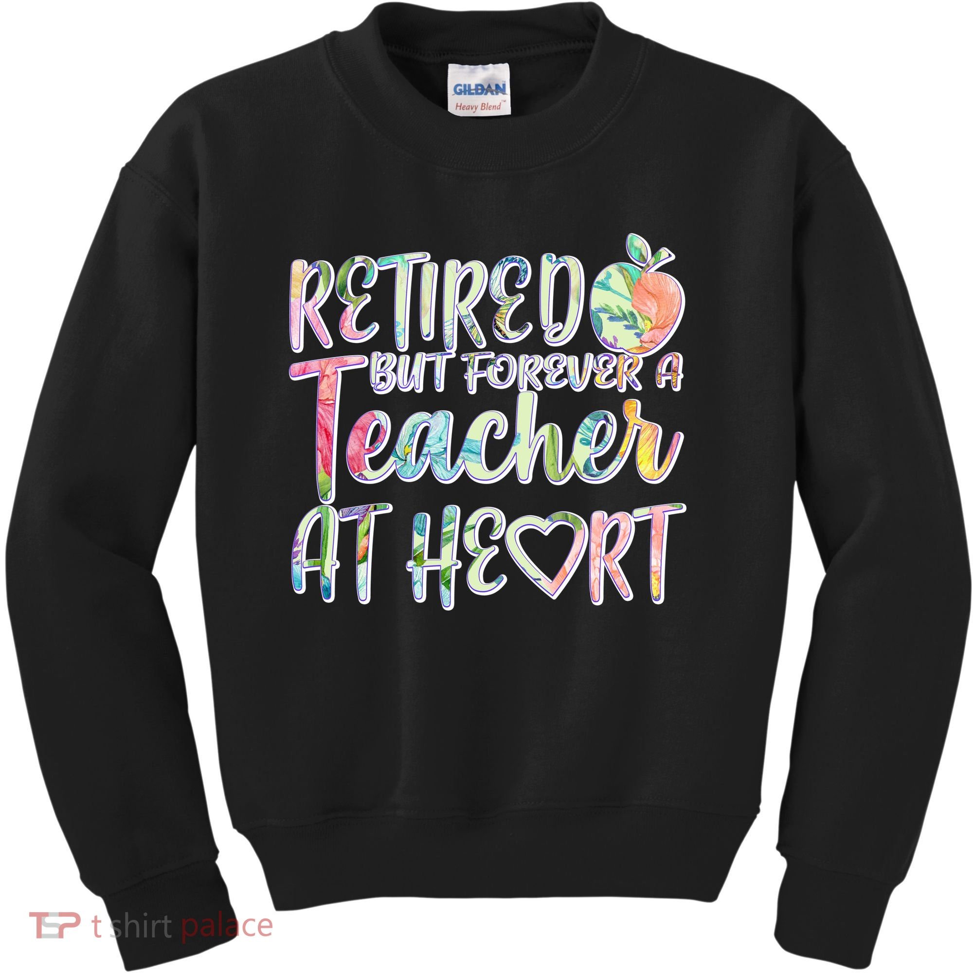 Retried But Forever A Teacher At Heart Kids Sweatshirt