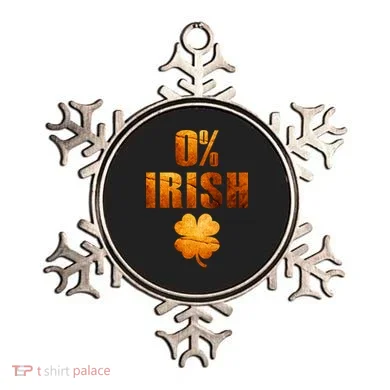 Retro 0% Irish Clover St Patrack's Day Ornament