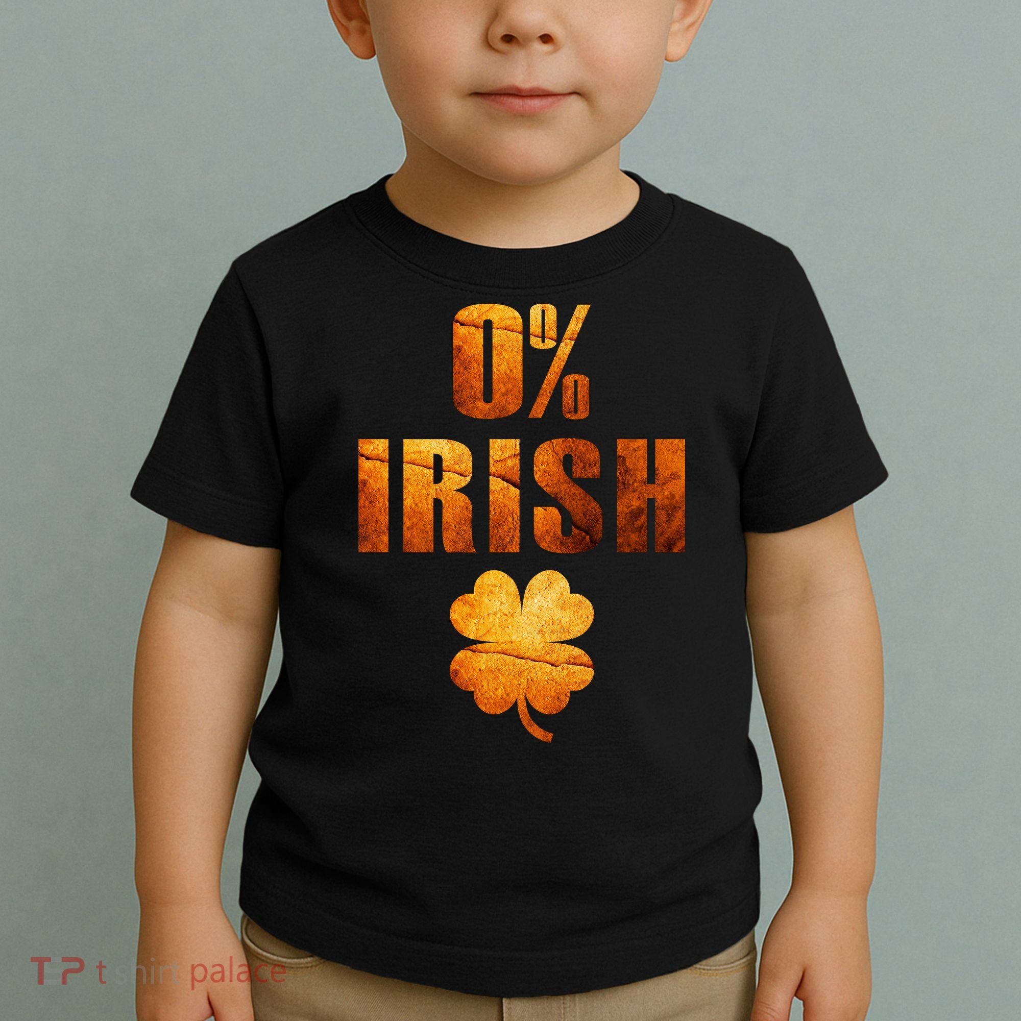 Retro 0% Irish Clover St Patrack's Day Toddler T-Shirt