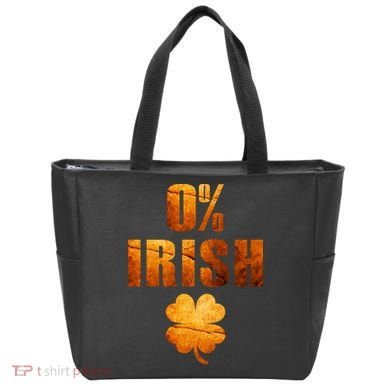 Retro 0% Irish Clover St Patrack's Day Bag