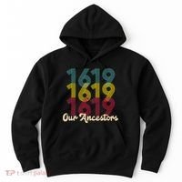 Retro 1619 Our Ancestors  Hoodie thumb 0