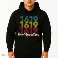 Retro 1619 Our Ancestors  Hoodie thumb 2