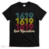Retro 1619 Our Ancestors  T-Shirt thumb 0