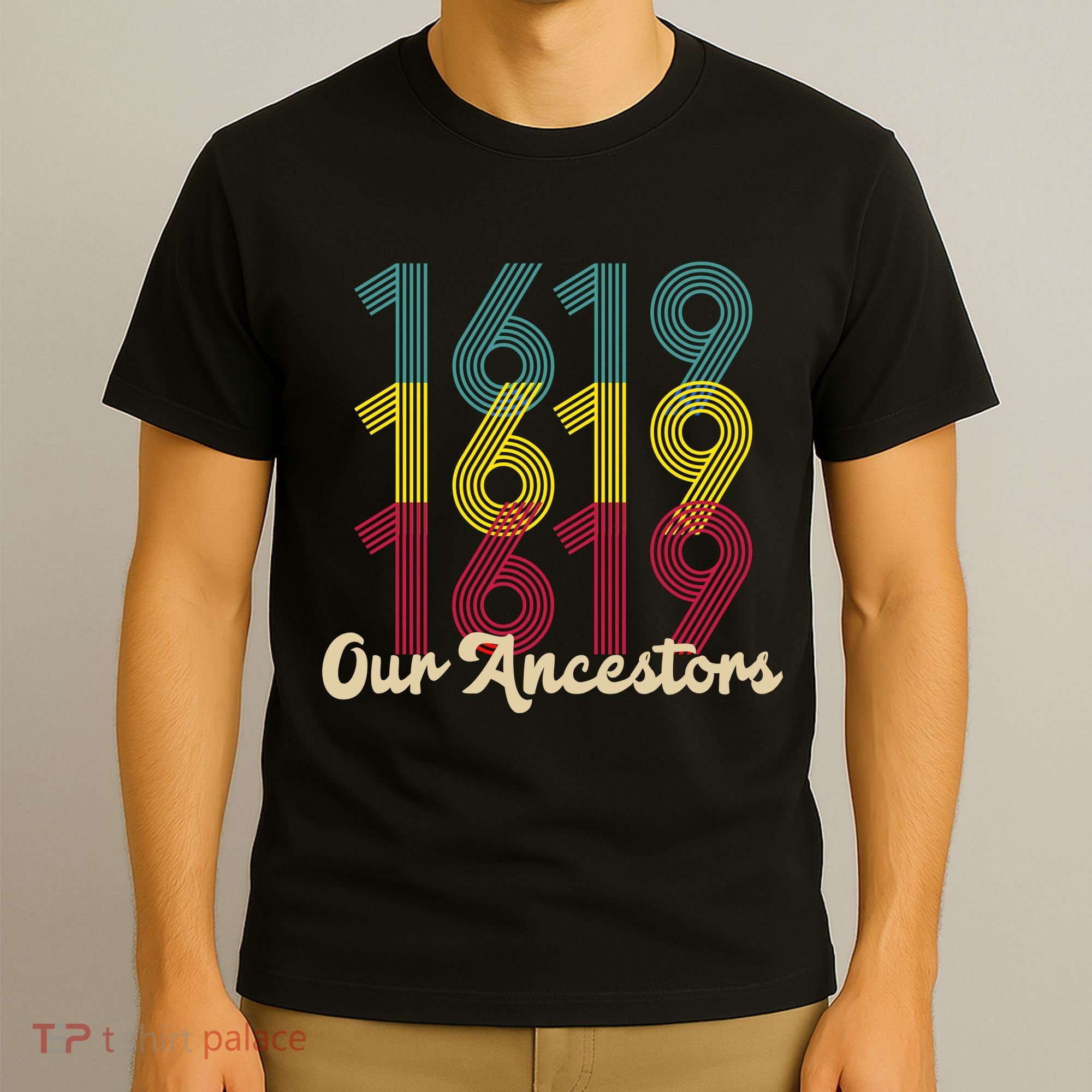 Retro 1619 Our Ancestors  T-Shirt