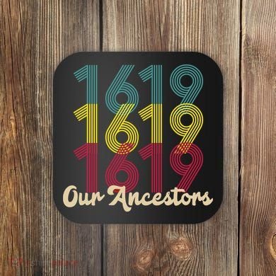 Retro 1619 Our Ancestors  Coaster