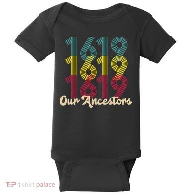 Retro 1619 Our Ancestors  Baby Bodysuit