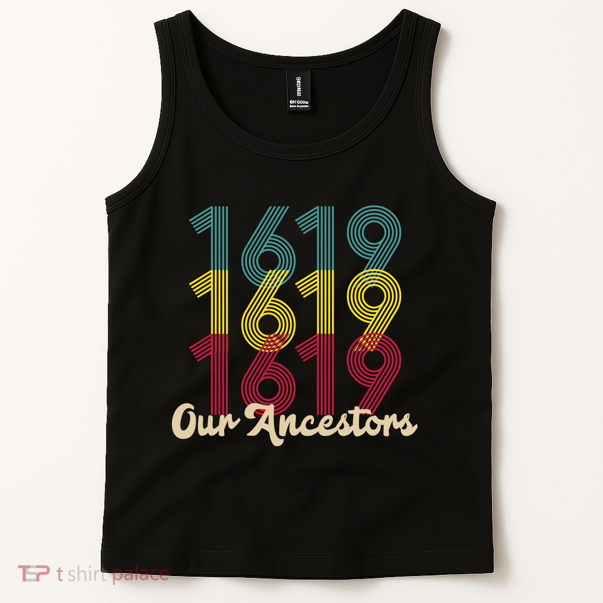 Retro 1619 Our Ancestors  Tank Top