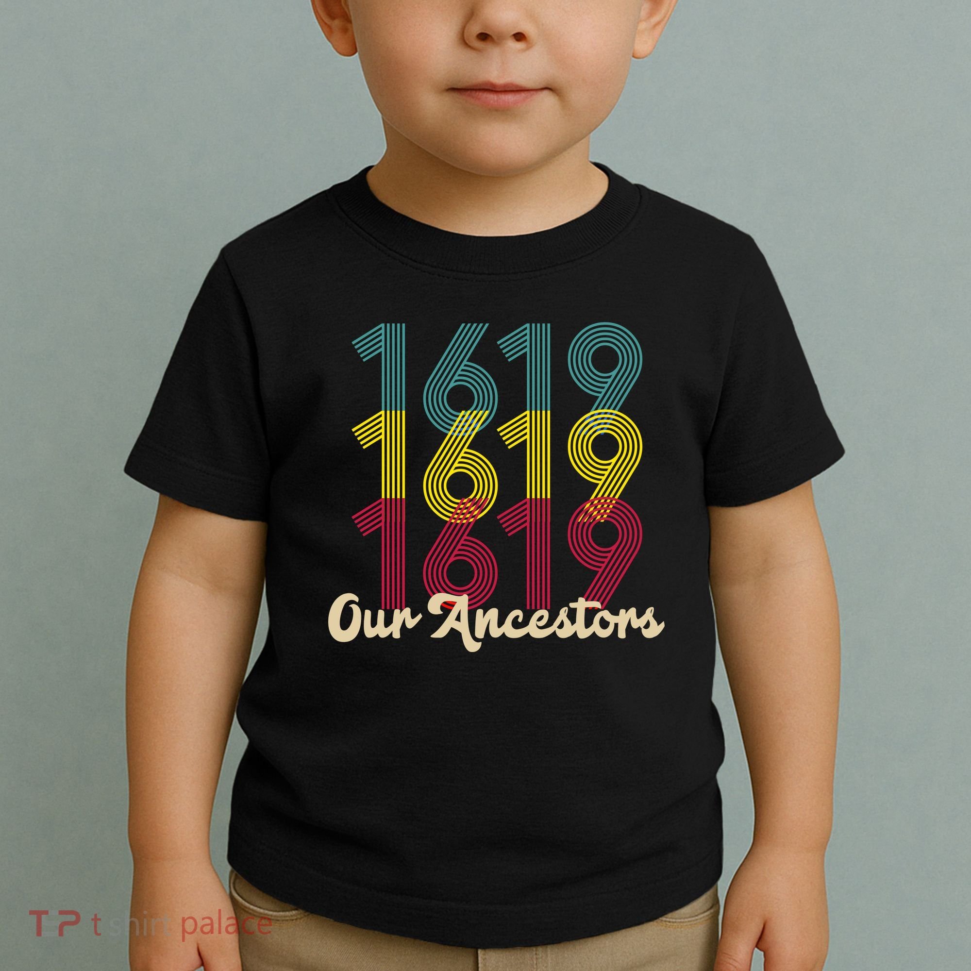 Retro 1619 Our Ancestors  Toddler T-Shirt
