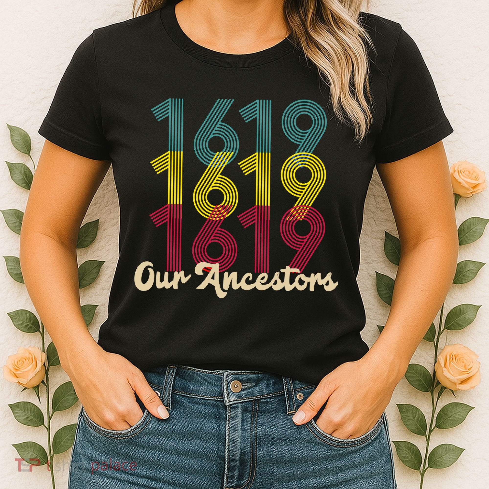 Retro 1619 Our Ancestors  Women's T-Shirt