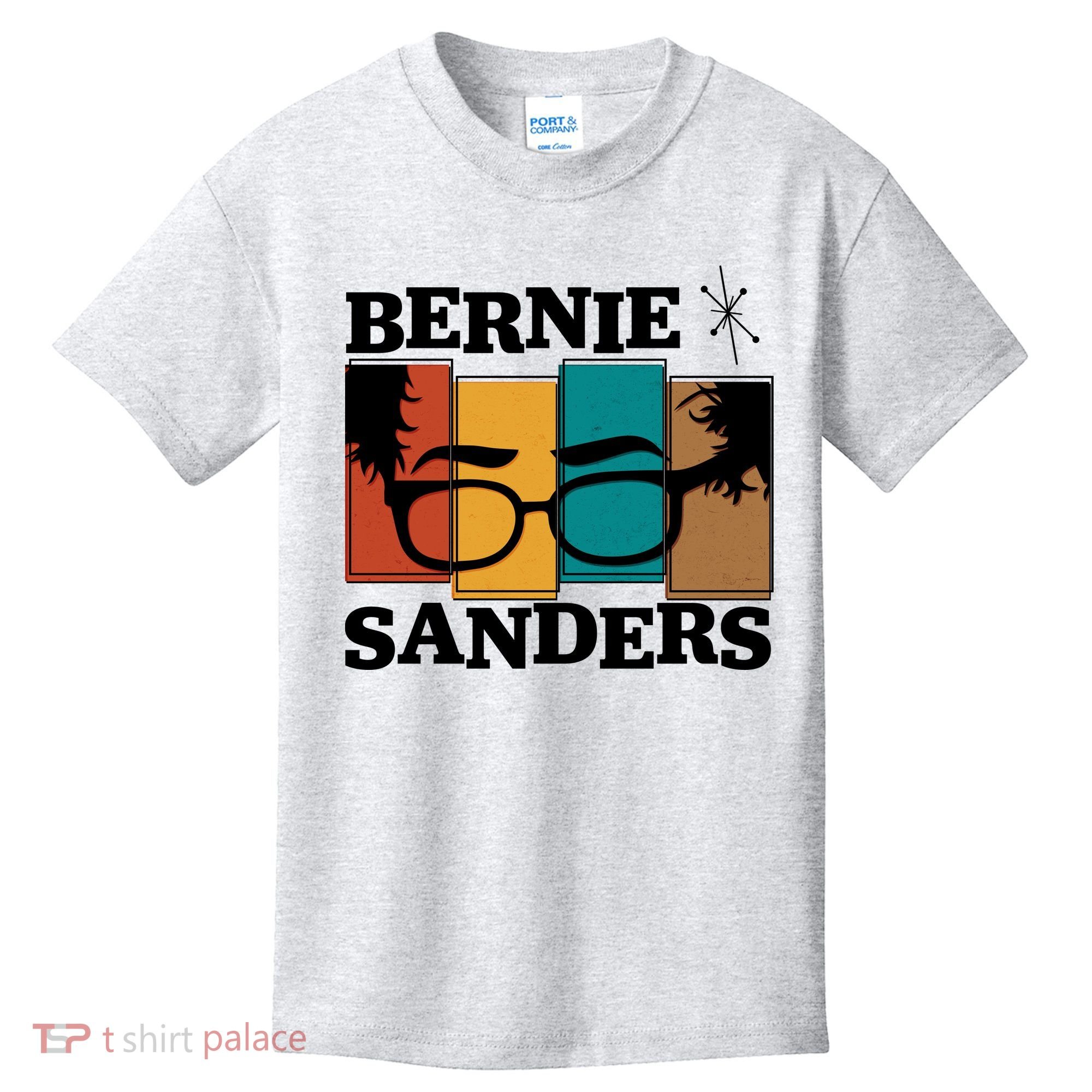 Retro 50's Bernie Sanders Logo Kids T-Shirt