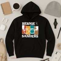 Retro 50's Bernie Sanders Logo Hoodie thumb 3