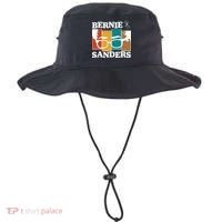 Retro 50's Bernie Sanders Logo Bucket Hat thumb 0