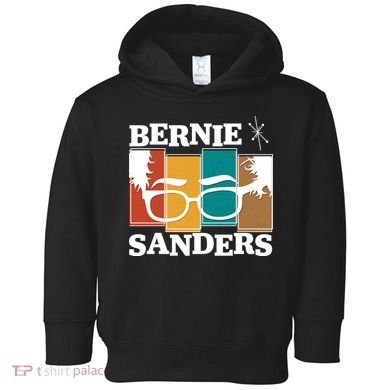Retro 50's Bernie Sanders Logo Toddler Hoodie