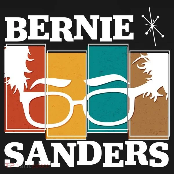 Retro 50's Bernie Sanders Logo Toddler Hoodie