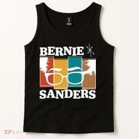 Retro 50's Bernie Sanders Logo Tank Top thumb 2