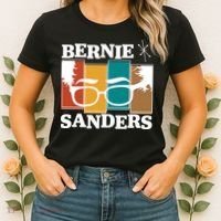 Retro 50's Bernie Sanders Logo Women's T-Shirt thumb 2