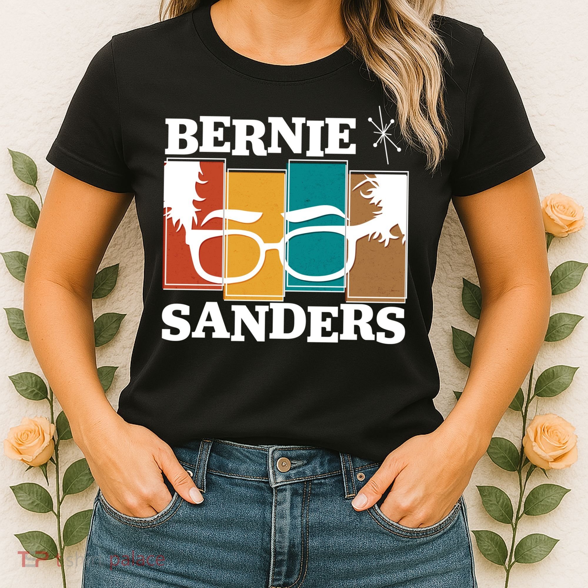 Retro 50's Bernie Sanders Logo Women's T-Shirt