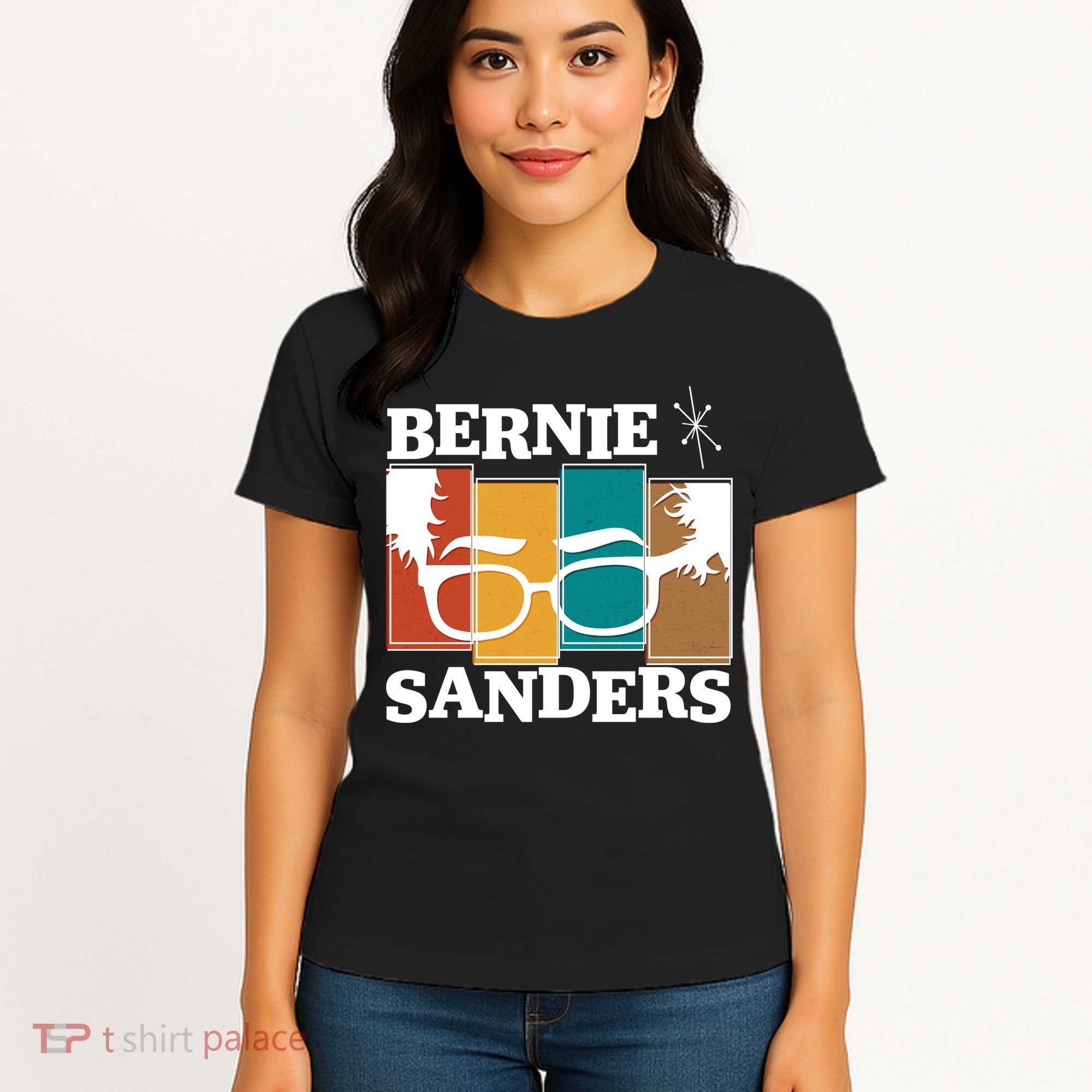 Retro 50's Bernie Sanders Logo Women's T-Shirt
