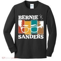 Retro 50's Bernie Sanders Logo Kids Long Sleeve Shirt thumb 0