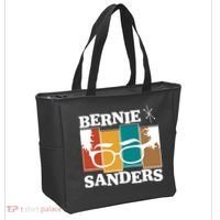 Retro 50's Bernie Sanders Logo Tote Bag thumb 2