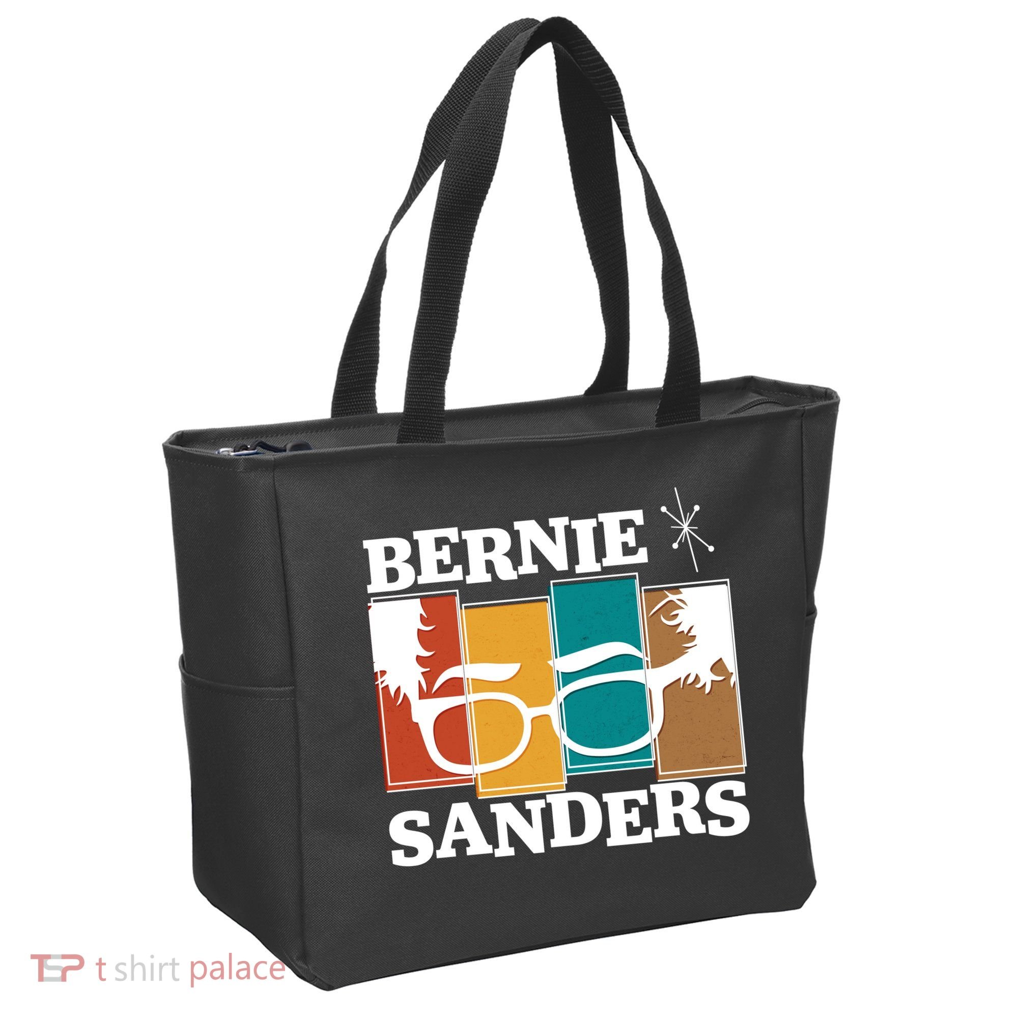 Retro 50's Bernie Sanders Logo Tote Bag