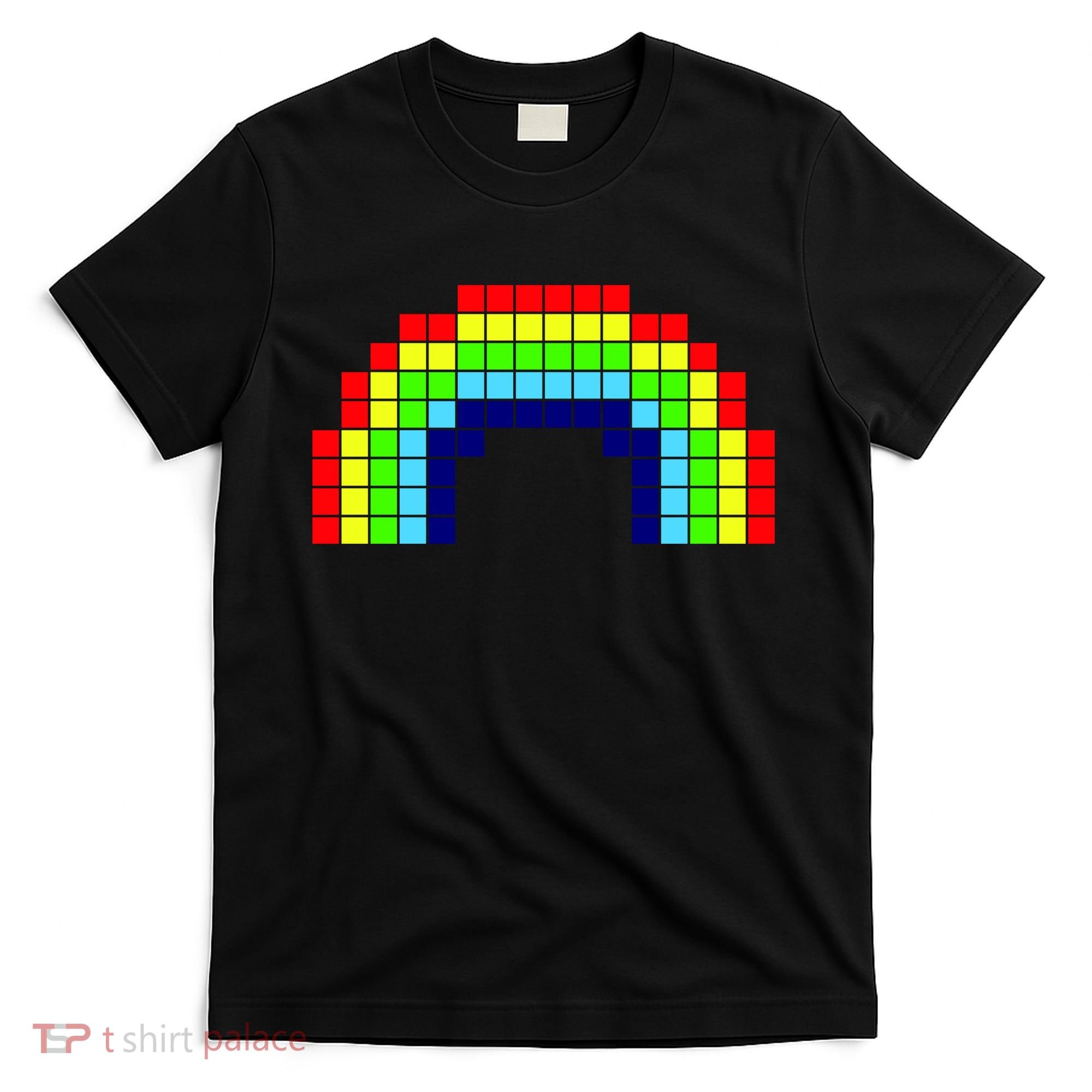 Retro 8 Bit Rainbow T-Shirt
