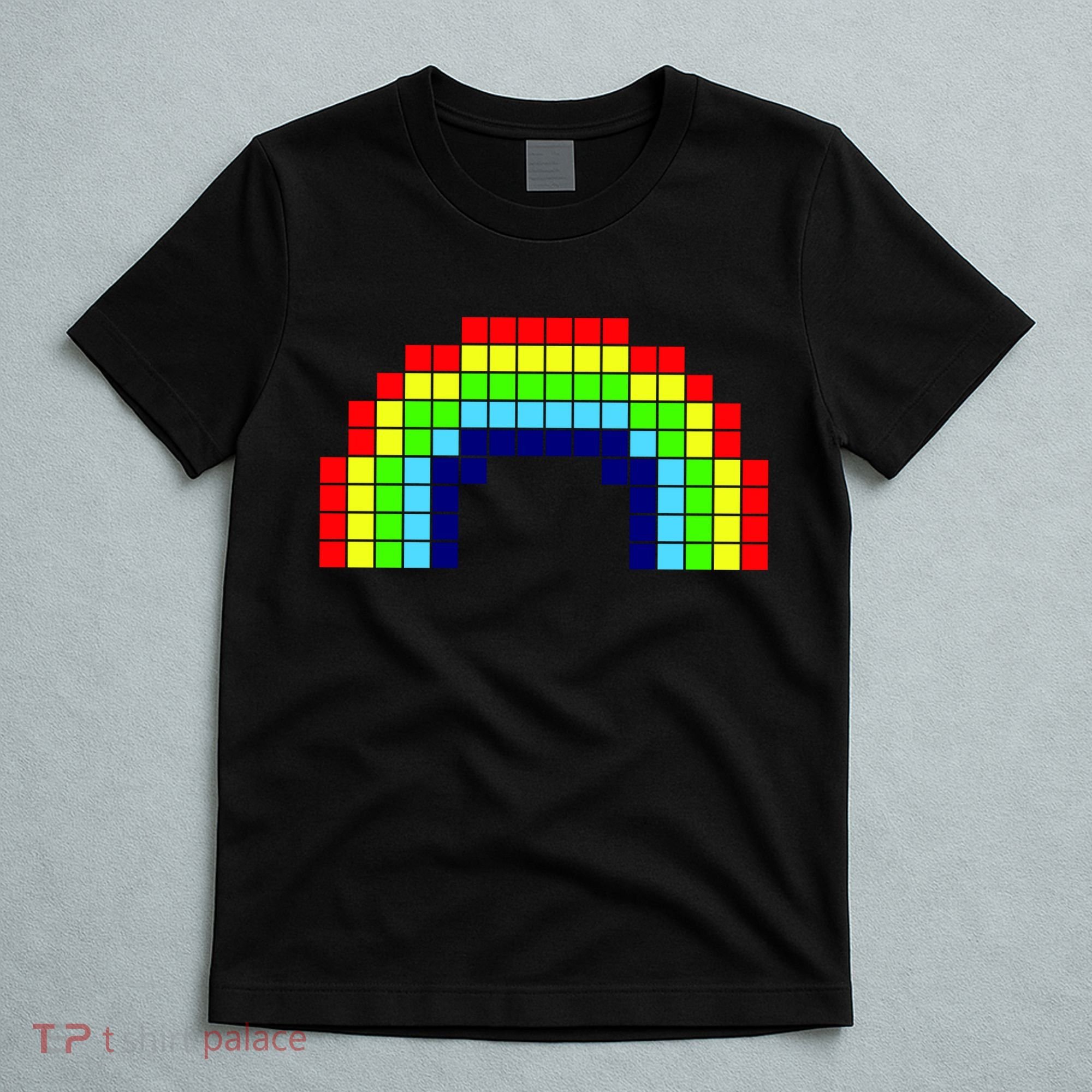Retro 8 Bit Rainbow T-Shirt