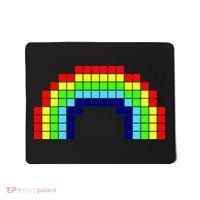 Retro 8 Bit Rainbow Mousepad thumb 0