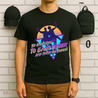 Retro 80's Bill And Ted Be Excellent to Each Other Party On Dudes! T-Shirt thumb 6