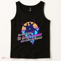 Retro 80's Bill And Ted Be Excellent to Each Other Party On Dudes! Tank Top thumb 2