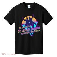 Retro 80's Bill And Ted Be Excellent to Each Other Party On Dudes! Kids T-Shirt thumb 0