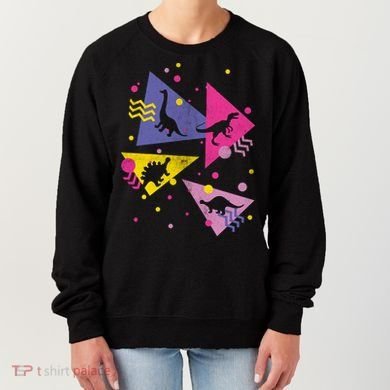 Retro 80's Dinosaurs Women's Sweatshirt