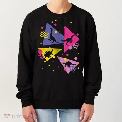 Retro 80's Dinosaurs Women's Sweatshirt