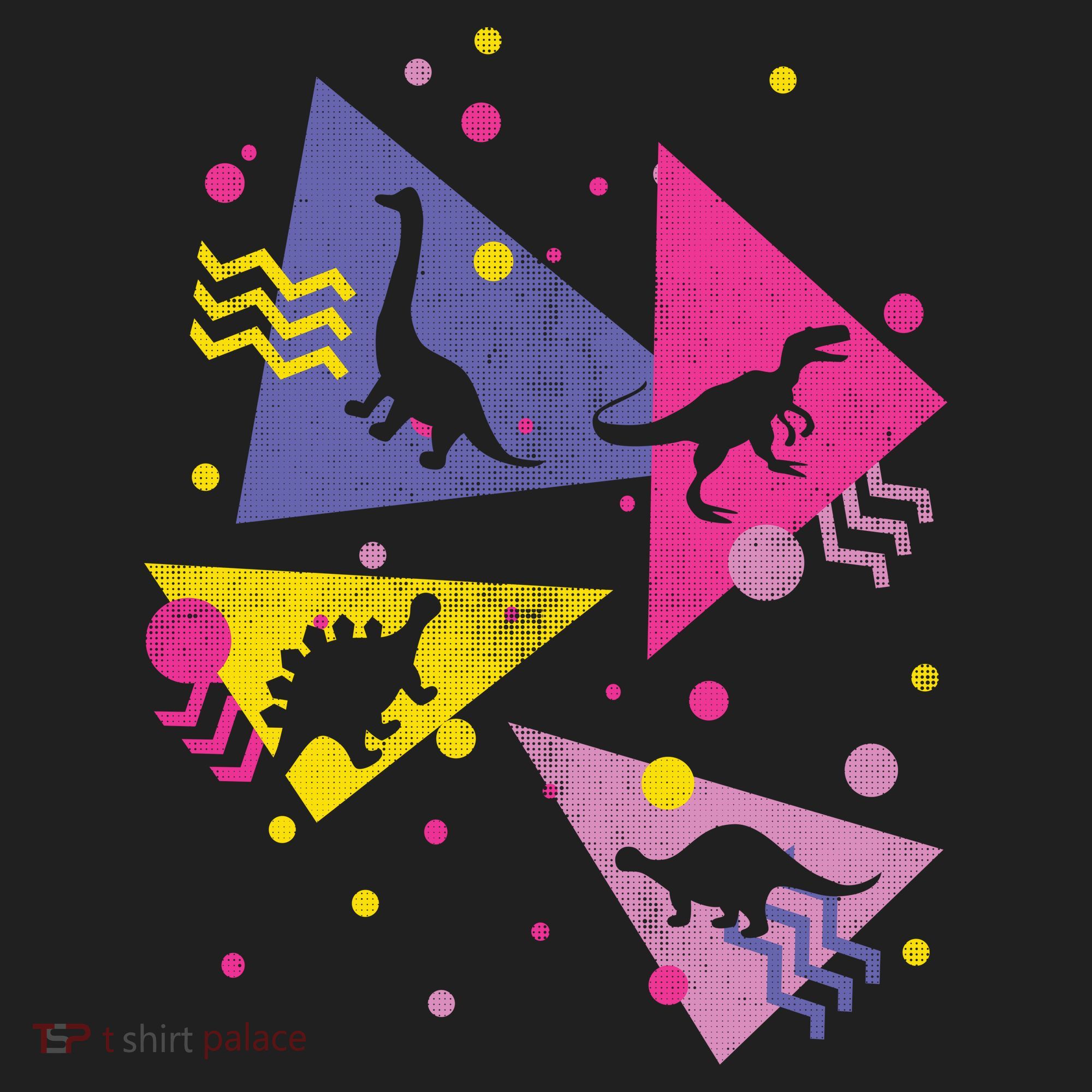 Retro 80's Dinosaurs Women's Sweatshirt