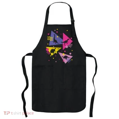 Retro 80's Dinosaurs Apron