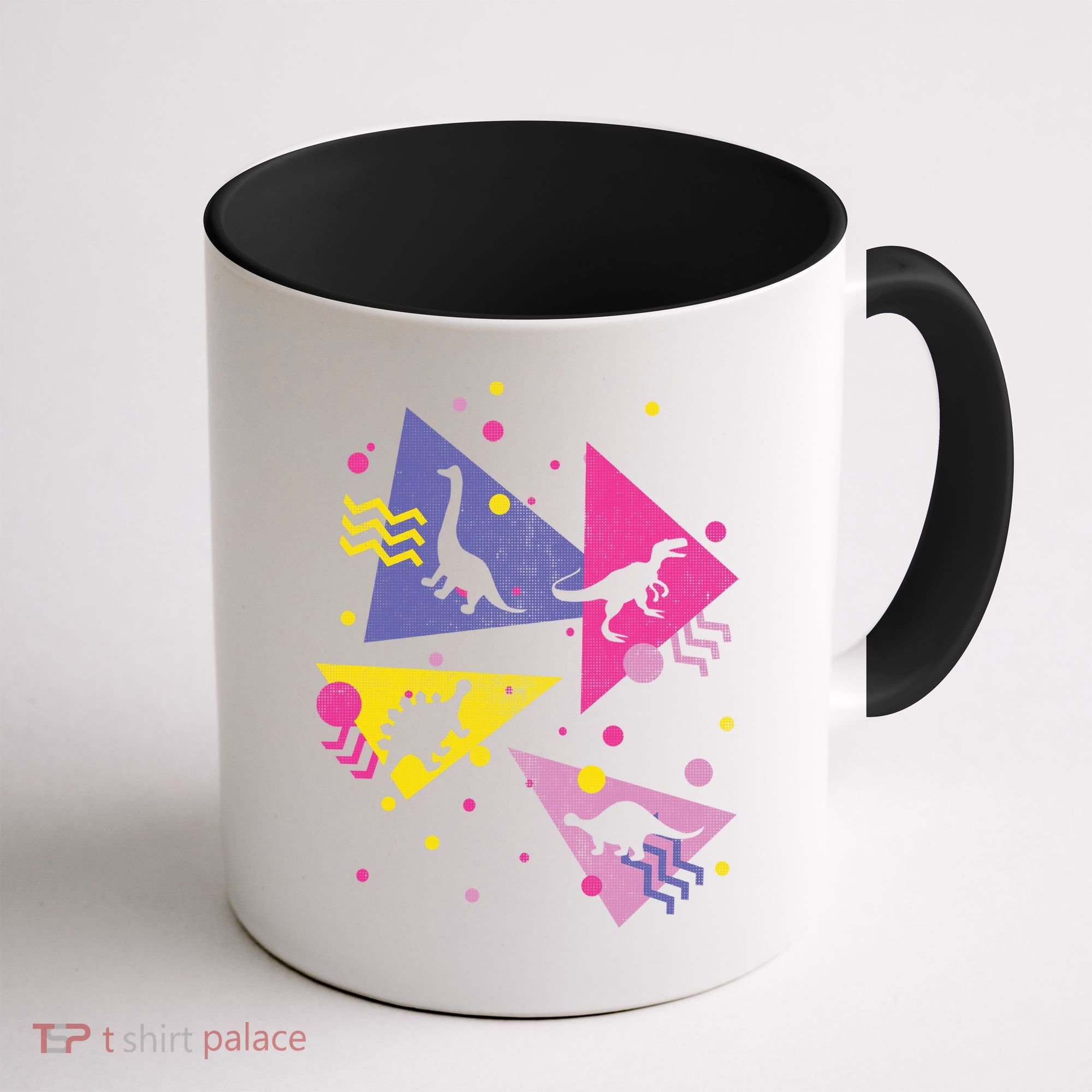 Retro 80's Dinosaurs Coffee Mug