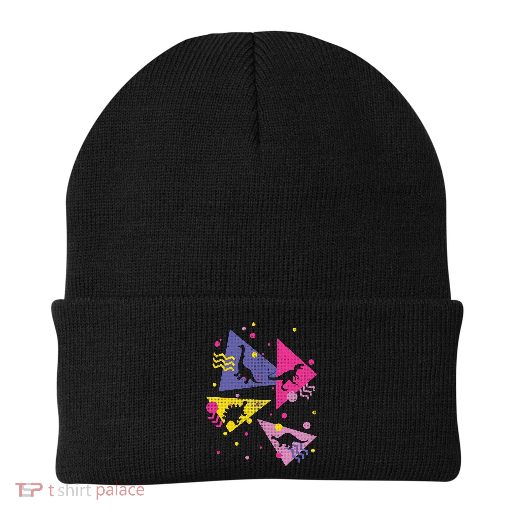 Retro 80's Dinosaurs Beanie